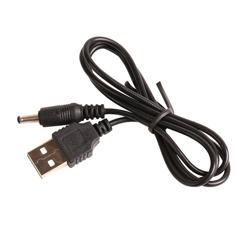 USB To 5.5mm x 2.1mm Plug Barrel Jack 5V DC Power Supply Cord Cable 65cm - Image 2