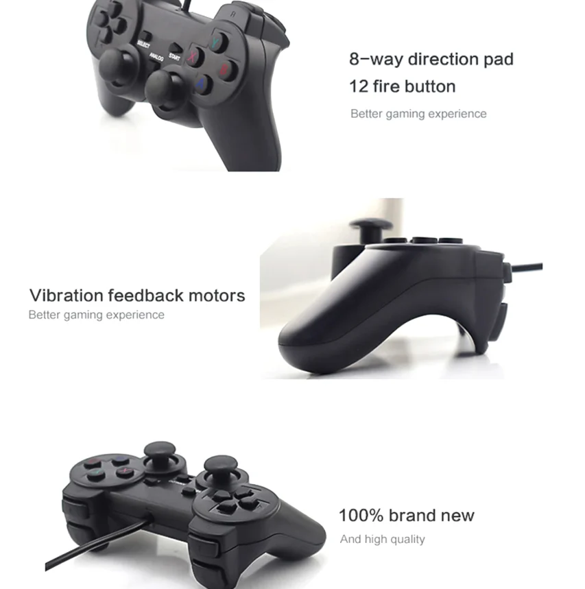 USB Wired Gaming Controller for PC & Laptop – Windows Gamepad - Image 6