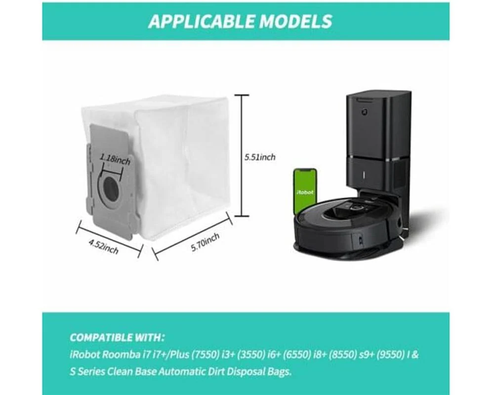 Vacuum Cleaner Dust Bags For Irobot Roomba - Image 5