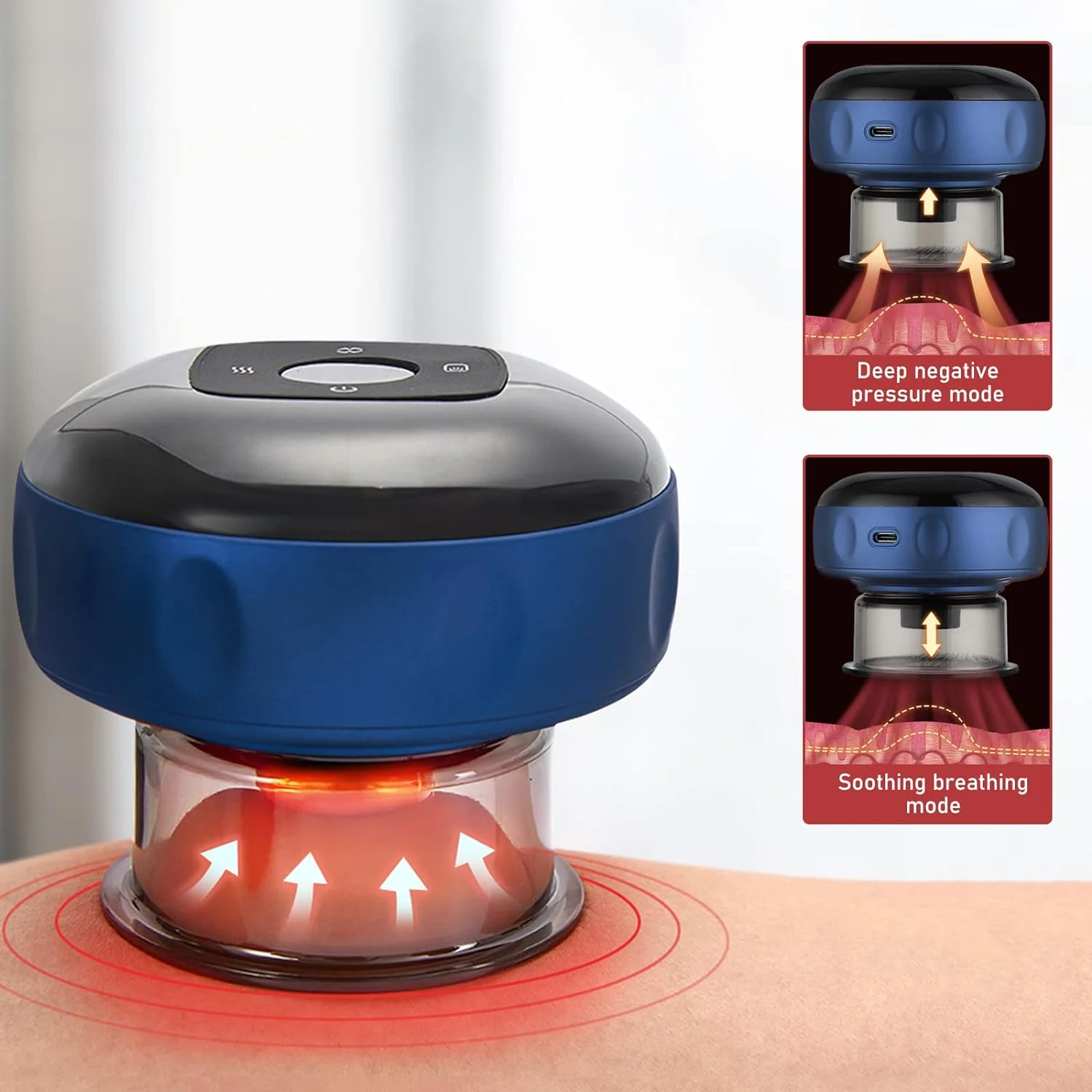 Vacuum Cupping and Scraping Therapy Machine - Image 9