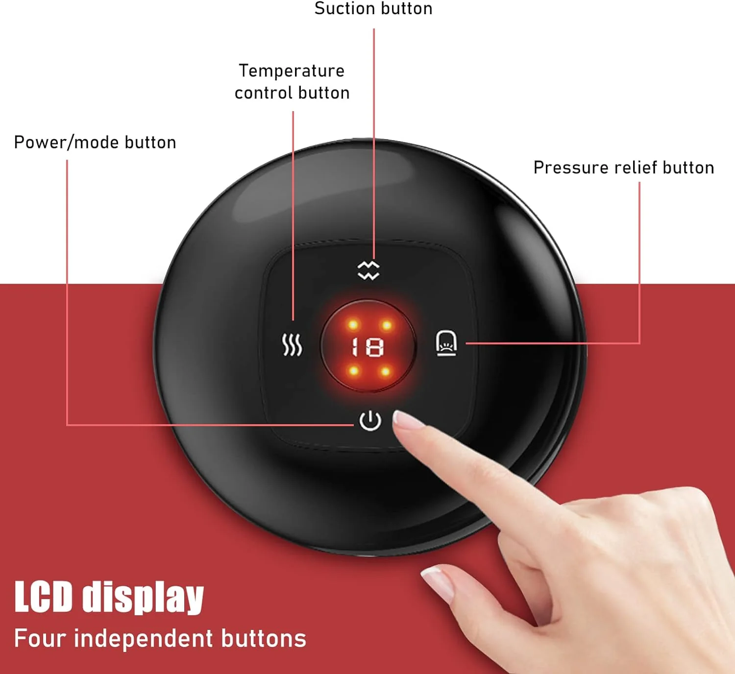 Vacuum Cupping and Scraping Therapy Machine - Image 9