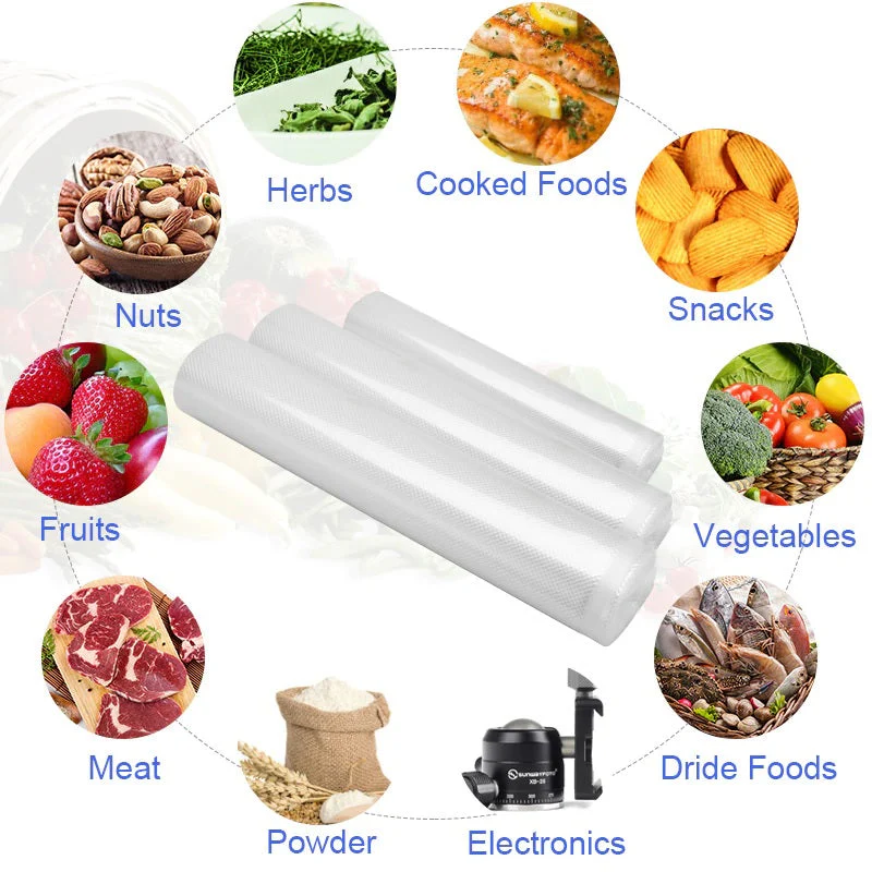 Vacuum Sealer Bags Roll 2PCS - Image 4