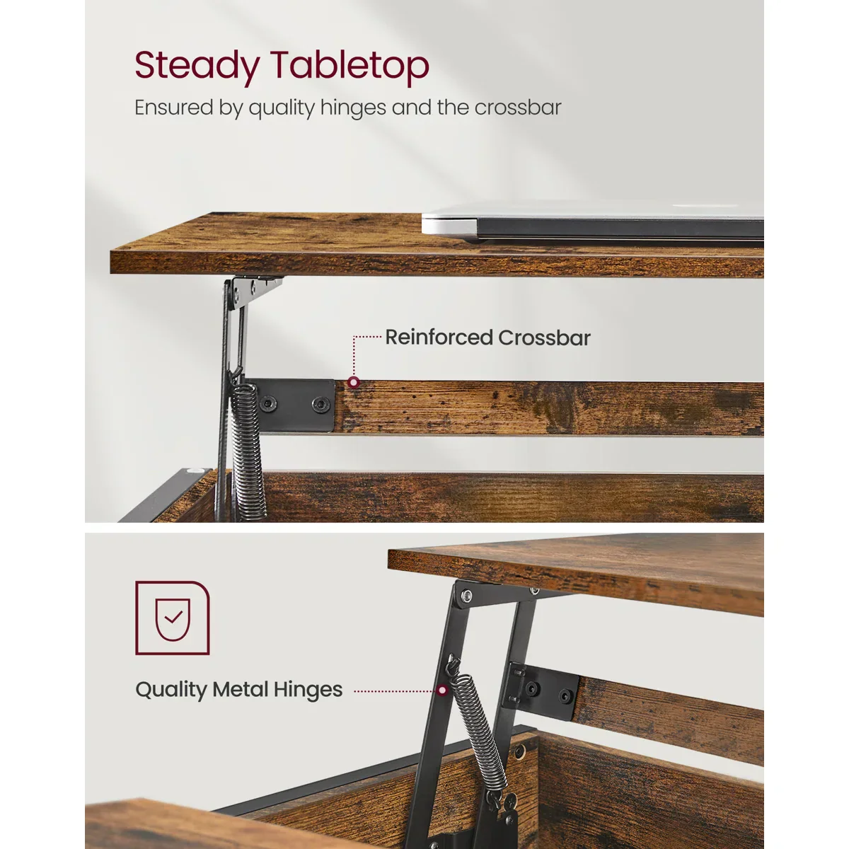 VASAGLE Coffee Table - Image 3