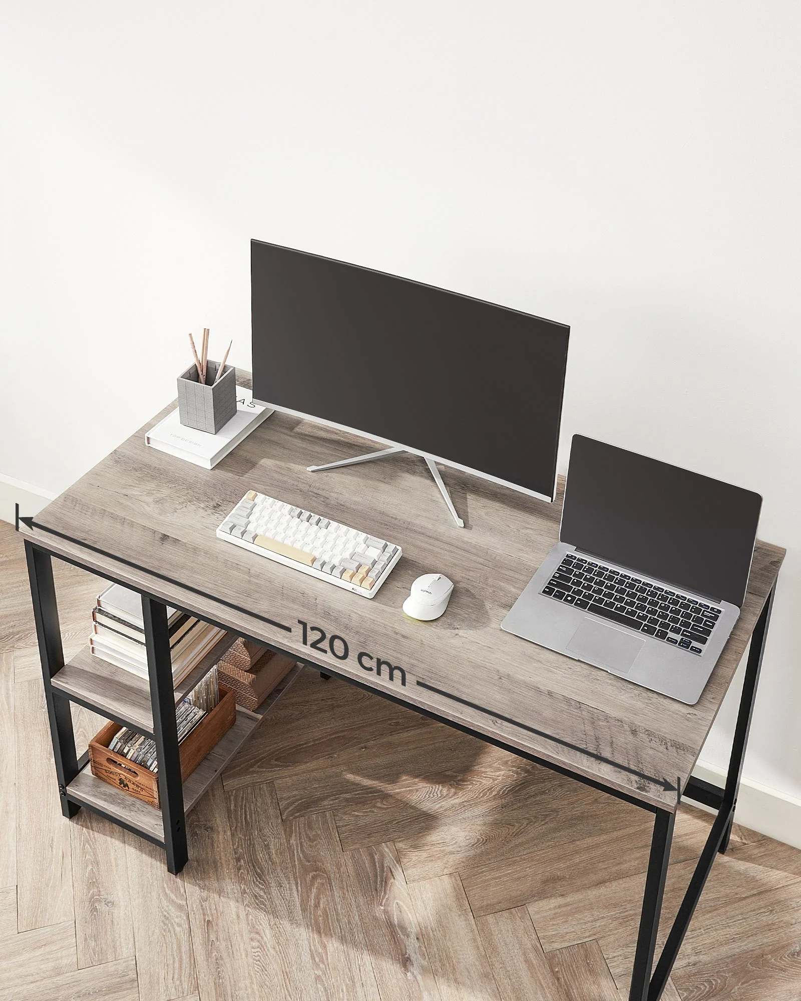 VASAGLE Computer Desk Office Table - Image 9