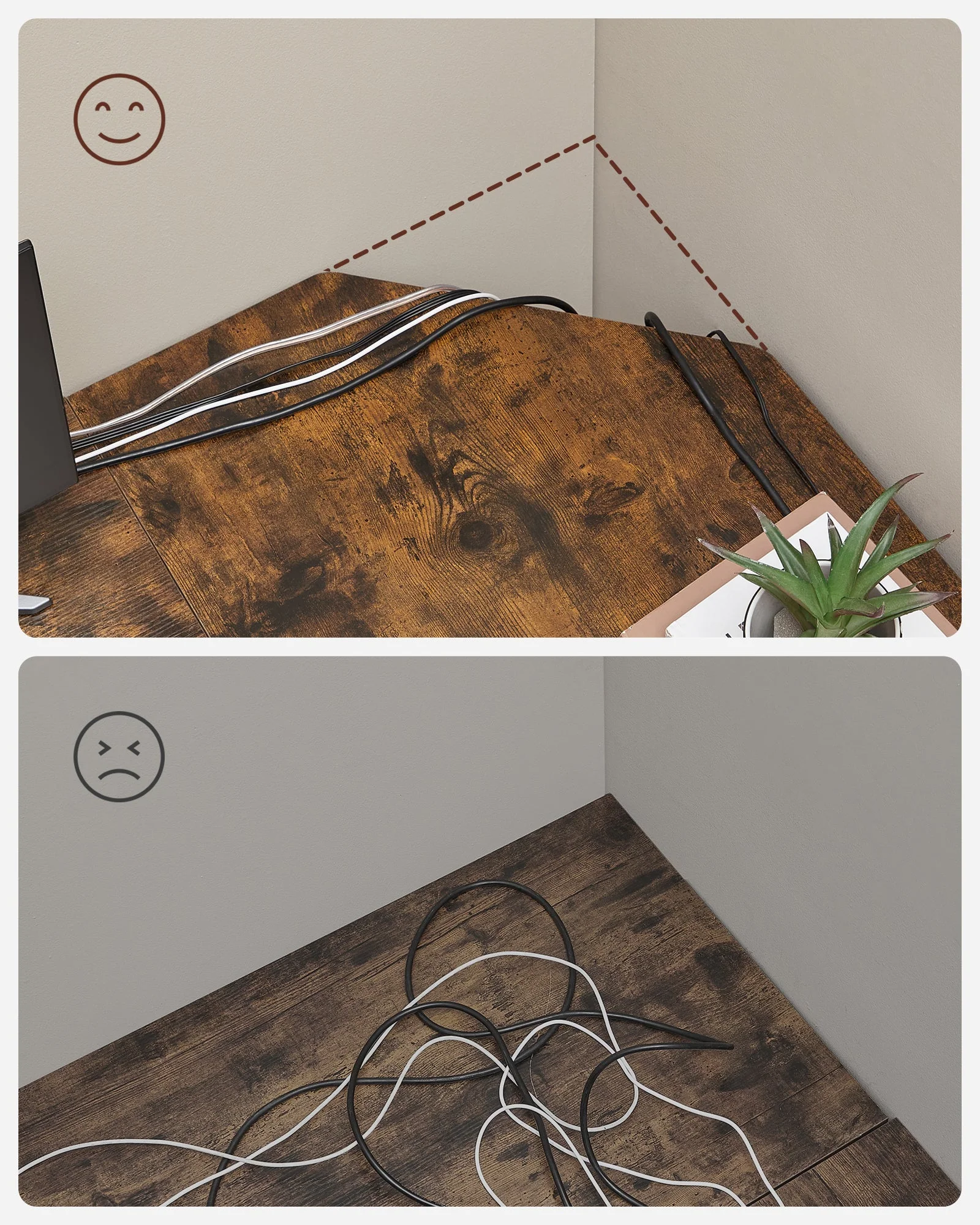 VASAGLE Computer Desk Table - Image 8