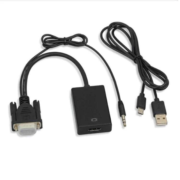 VGA to HDMI Cable TV extension cable with audio - Image 7