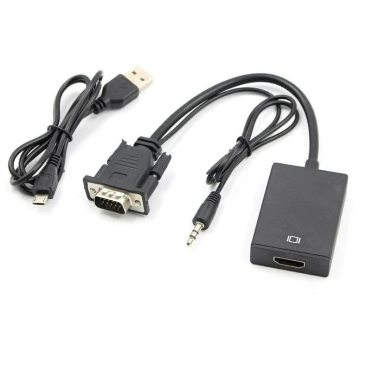 VGA to HDMI Cable TV extension cable with audio - Image 8