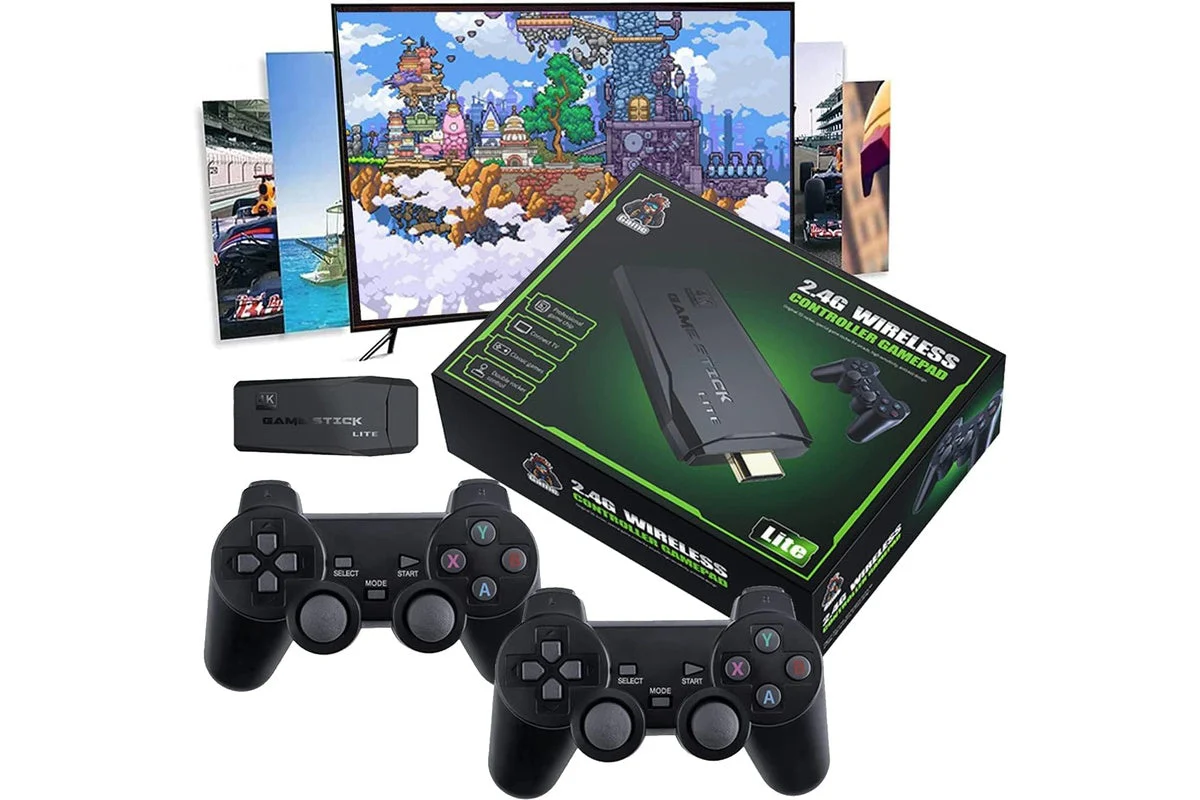 Video Game Console with Controller - Image 4