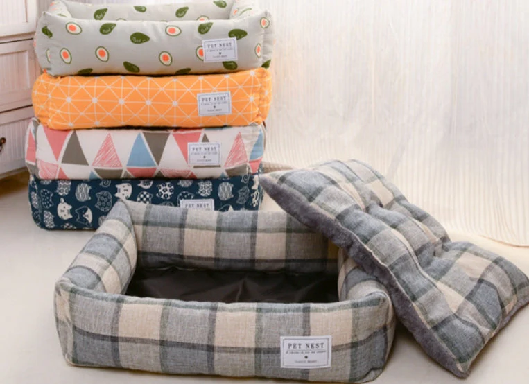 Warming Kennel Cat Dog Bed Washable Removable Cushion Two Side Design - Image 3