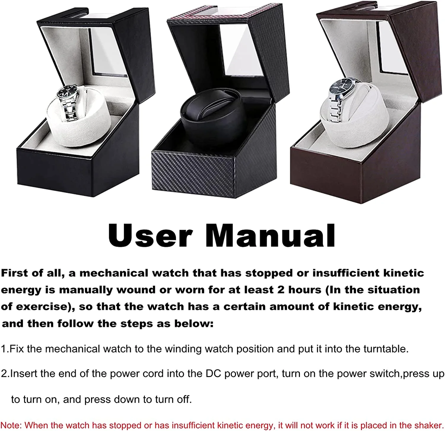 Watch Winder and Storage Box - Image 7