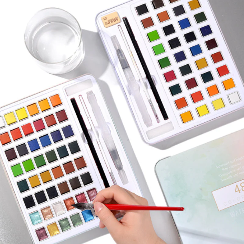 Water Colour Paint Sketchers' Pocket Box 48 pcs - Image 3