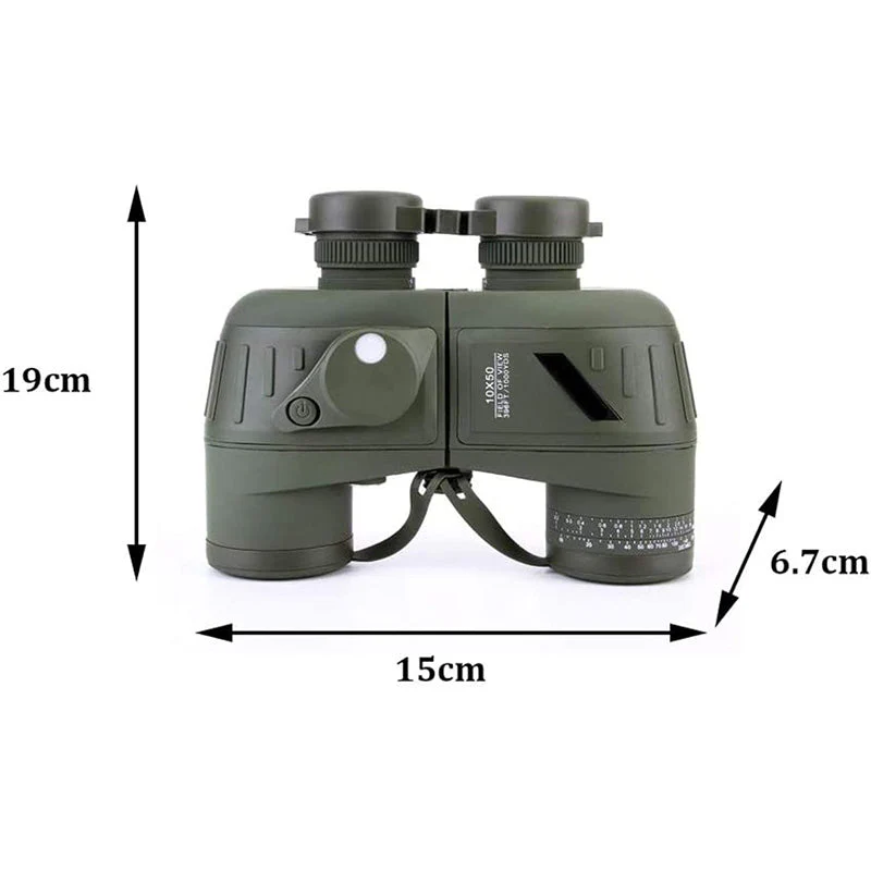 Waterproof Binoculars with Rangefinder - Image 3