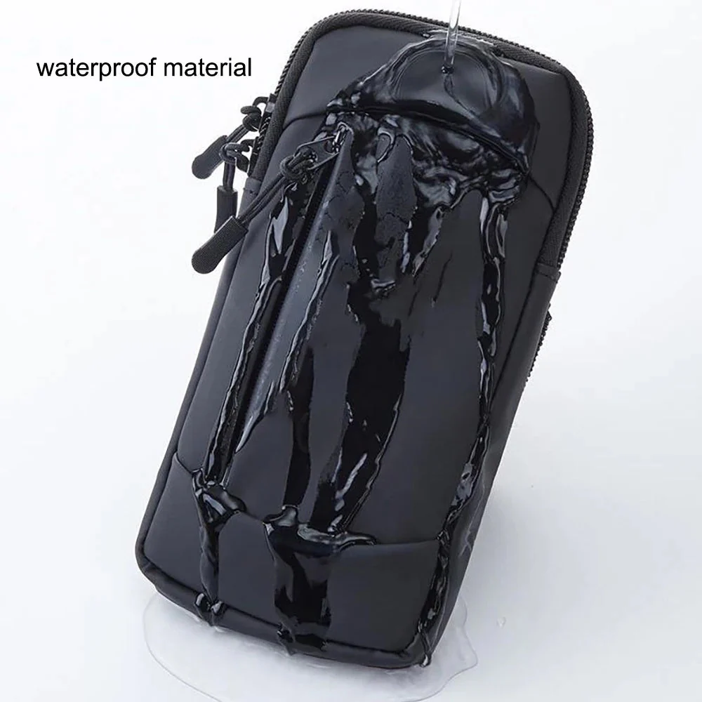Waterproof Running Armband Phone Holder – 2 Pocket Sports Wrist Wallet for Gym & Outdoor Exercise (Fits up to 6.8” phone) - Image 12