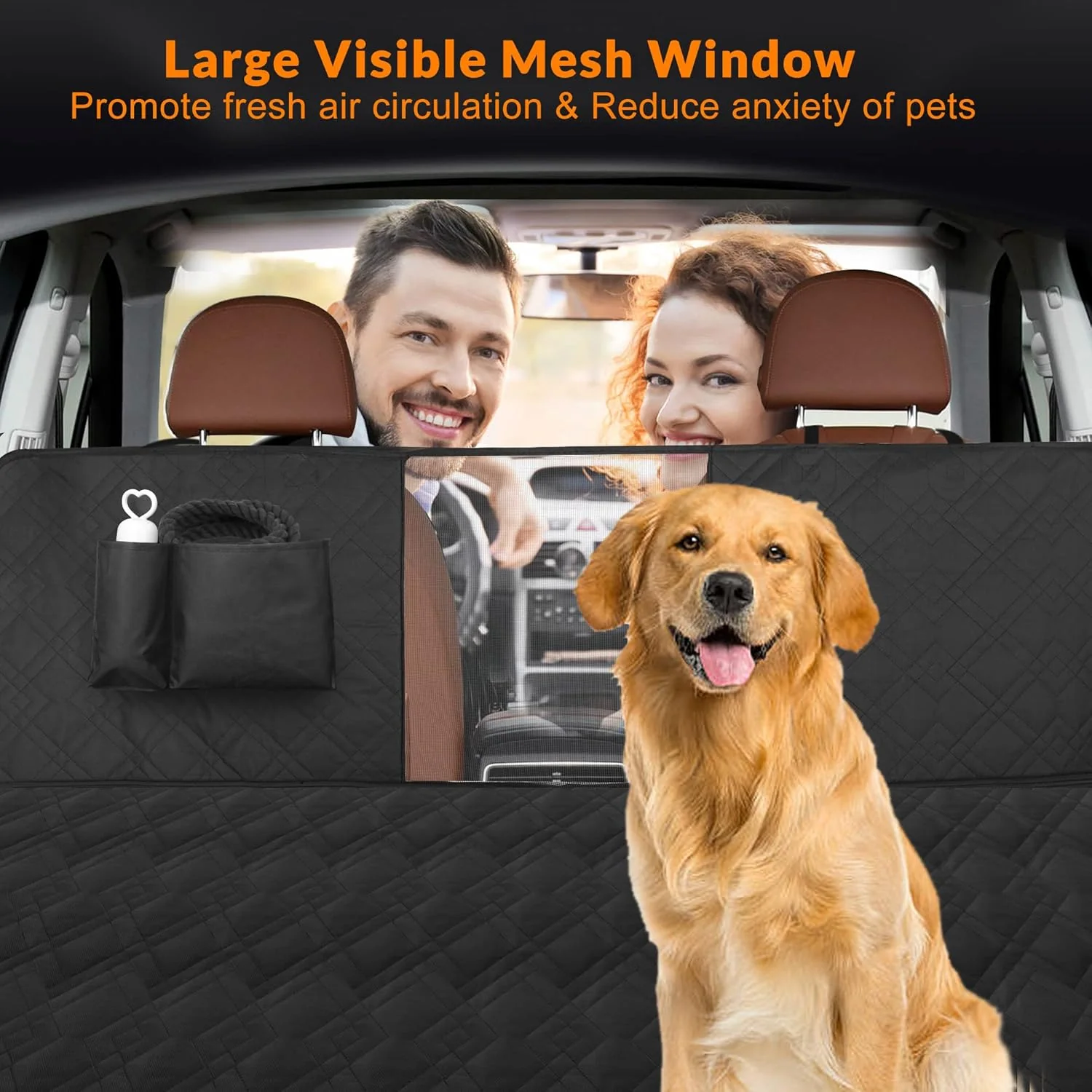 Waterproof & Scratch Proof Dog Car Seat Cover - Image 9