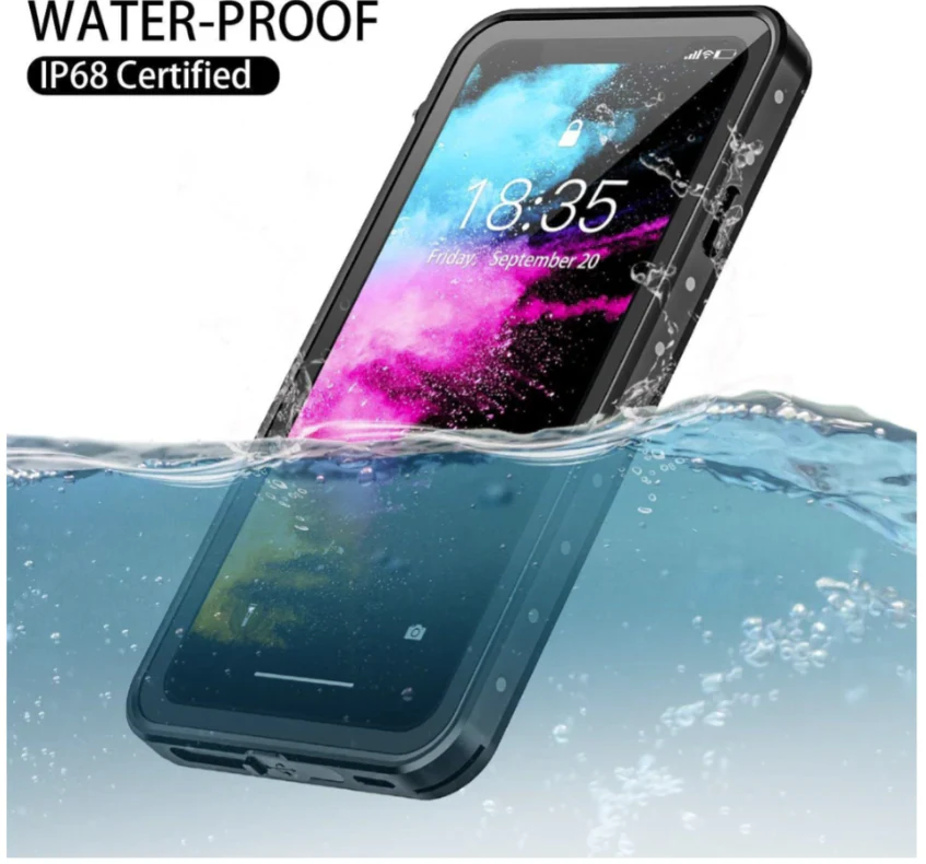 iPhone XS Max Waterproof Case Redpepper Full Protective Cover - Image 3