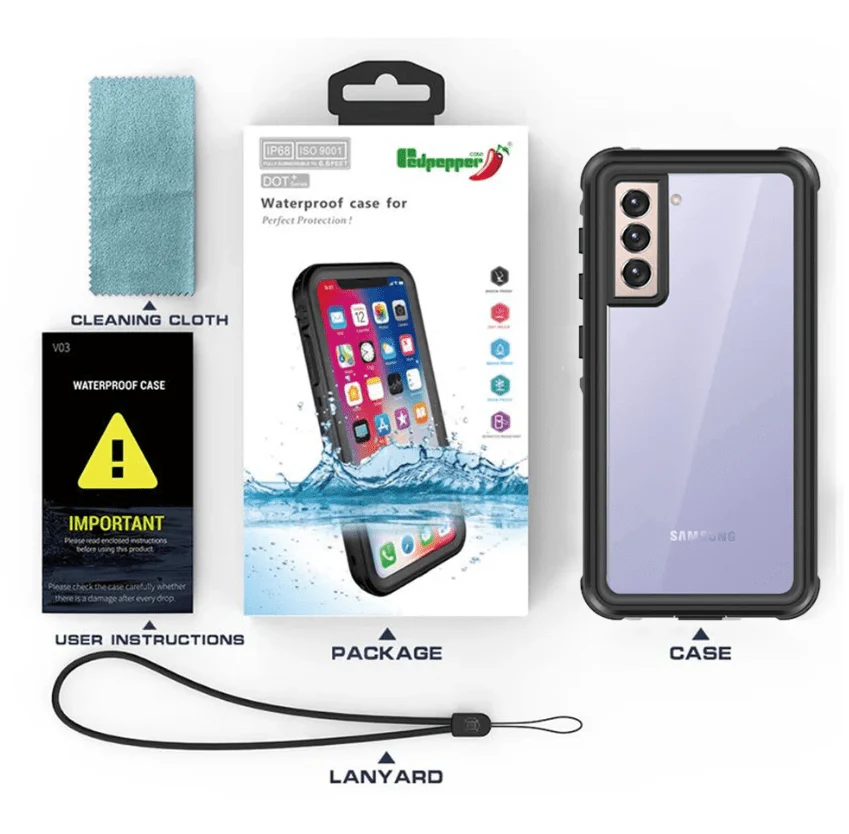 Redpepper Waterproof Shockproof Case for Samsung Note 20 Ultra - Image 6
