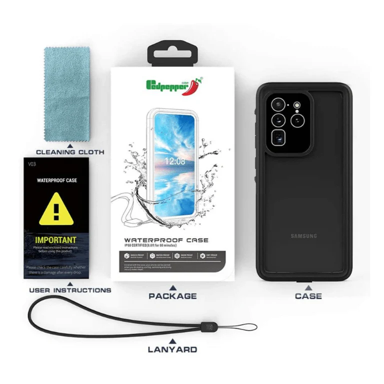Waterproof & Shockproof Case for Samsung Galaxy S20 Plus - Image 5