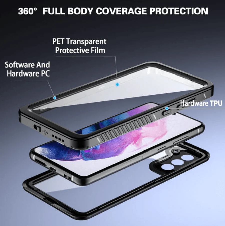 Samsung Galaxy S21 FE Waterproof Shockproof Case | RedPepper Style - Image 3