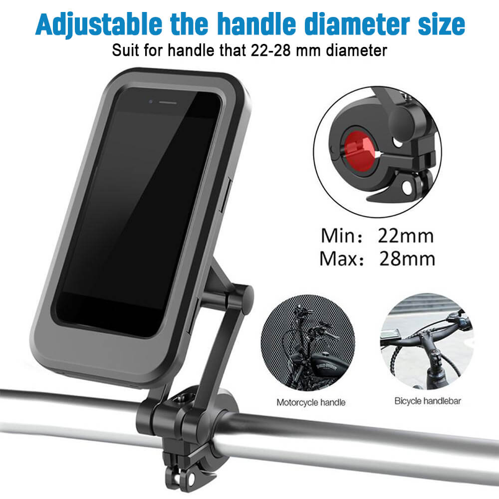 Waterproof Universal Bike / Motorcycle Phone Holder ( Phone Mount ) - Image 6