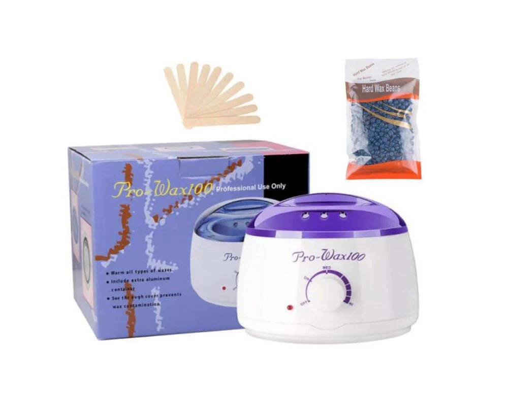 Wax Machine Wax Warmer Kit Hair Remover with Wax Beans - Image 6