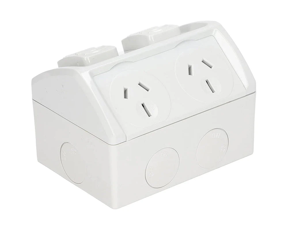 Weatherproof Double Power Point 15Amp - Image 2