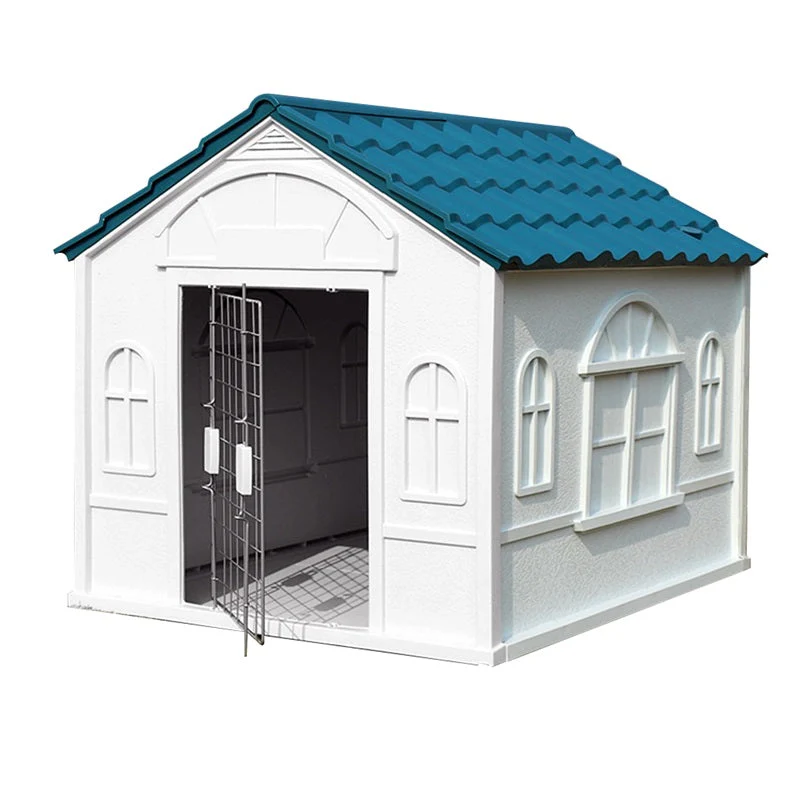 Weatherproof Pet Dog House Plastic Dog Kennel for Indoor Outdoor Animal Shelter - Image 2