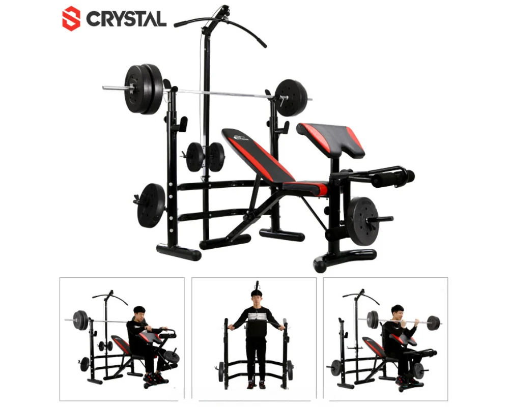 Weight Bench All in One Workout Station Bench Home Gym Station - Image 4