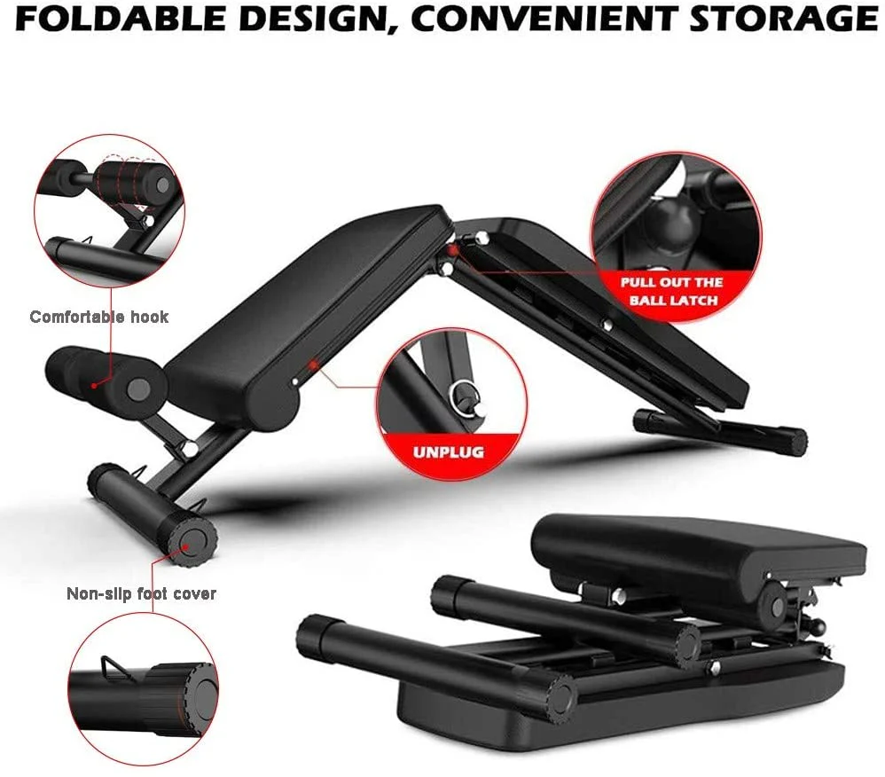 Adjustable FID Sit Up & Weight Bench - Image 8