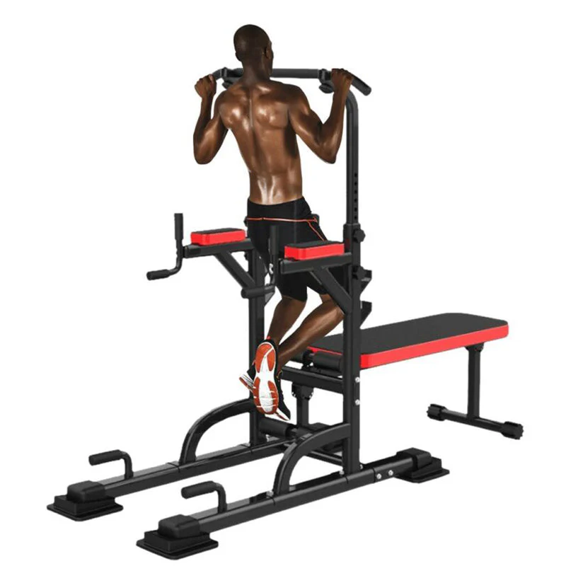 Weight Bench Chin Up Pull Up Station Power Tower - Image 9