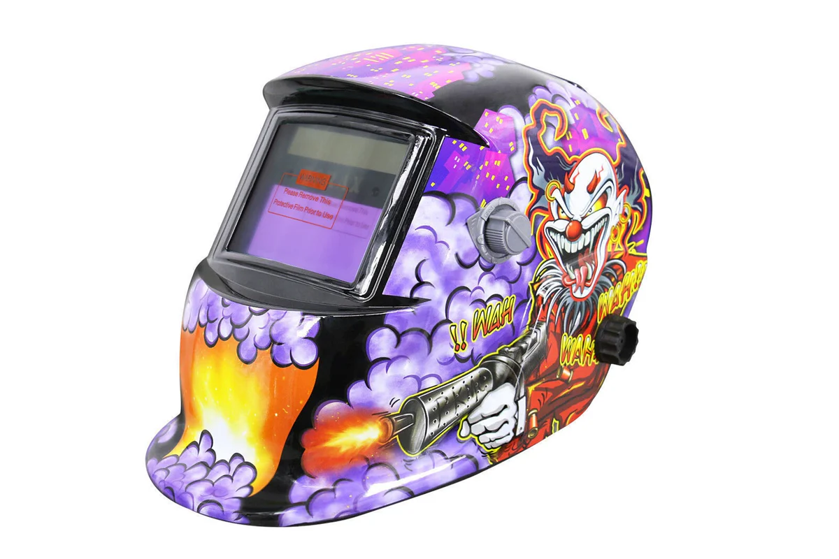 Welding Helmet Solar Auto Darkening Solar & Battery - Image 2