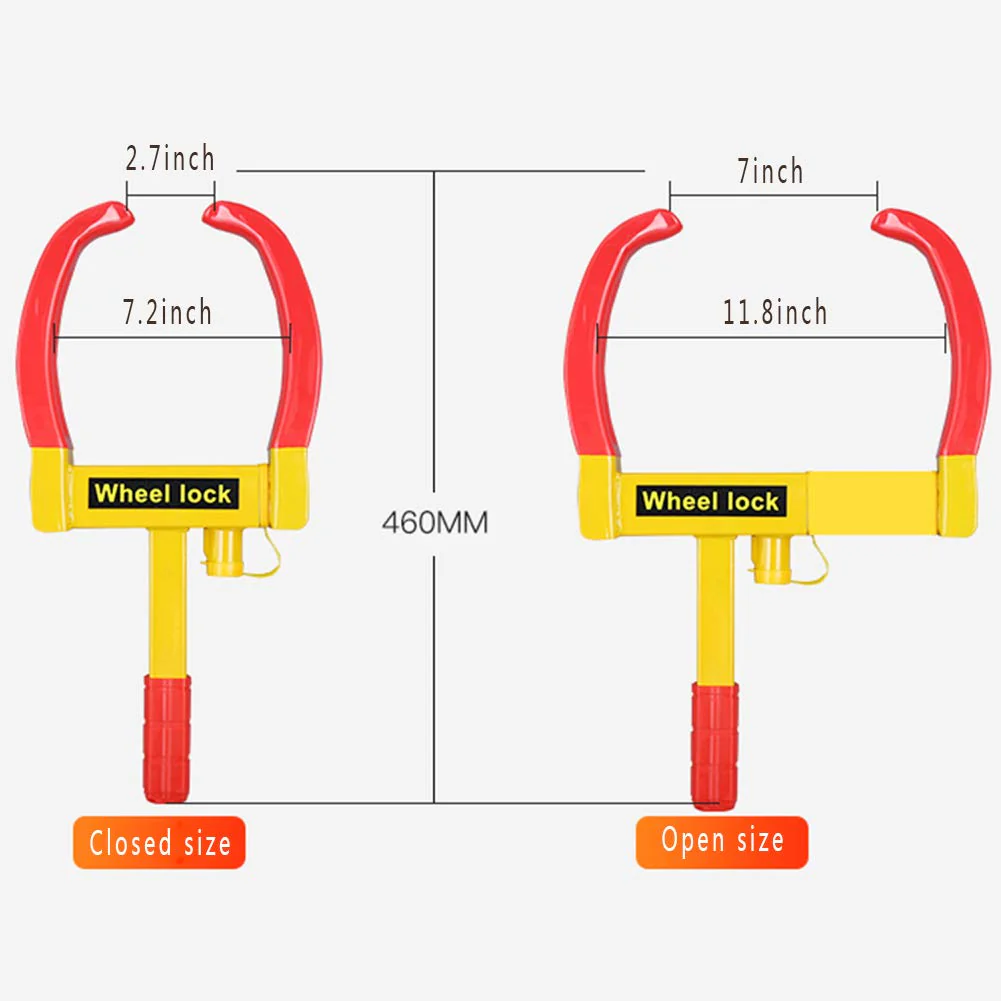 Wheel Clamp Wheel Lock Clamp - Image 5