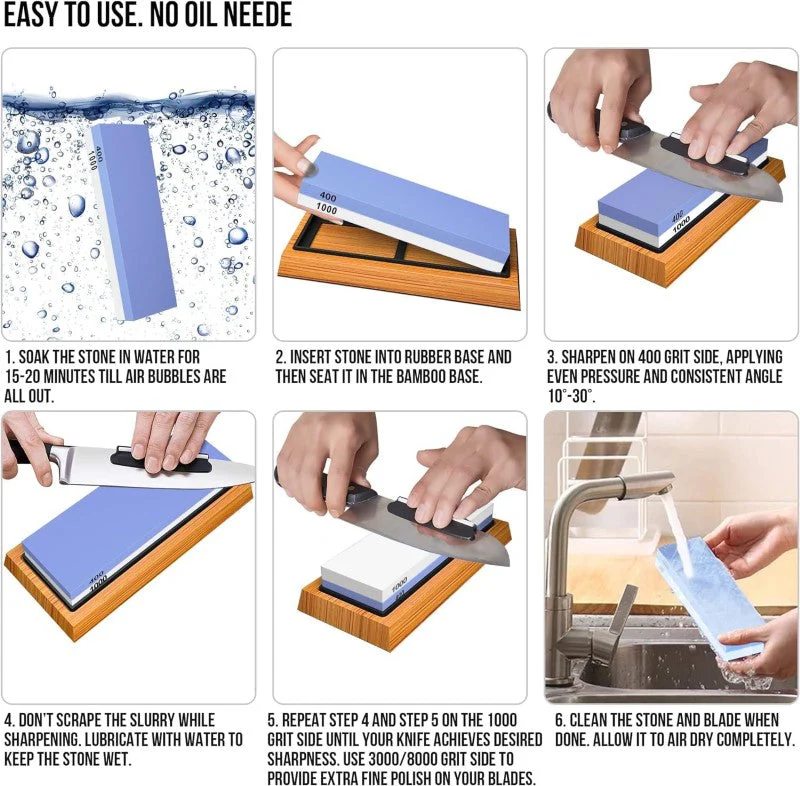 Whetstone Sharpening Stones Kit - Image 4