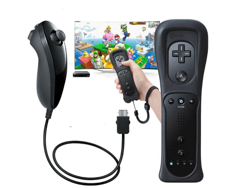 Wii Remote and Nunchuck Controller - Image 2