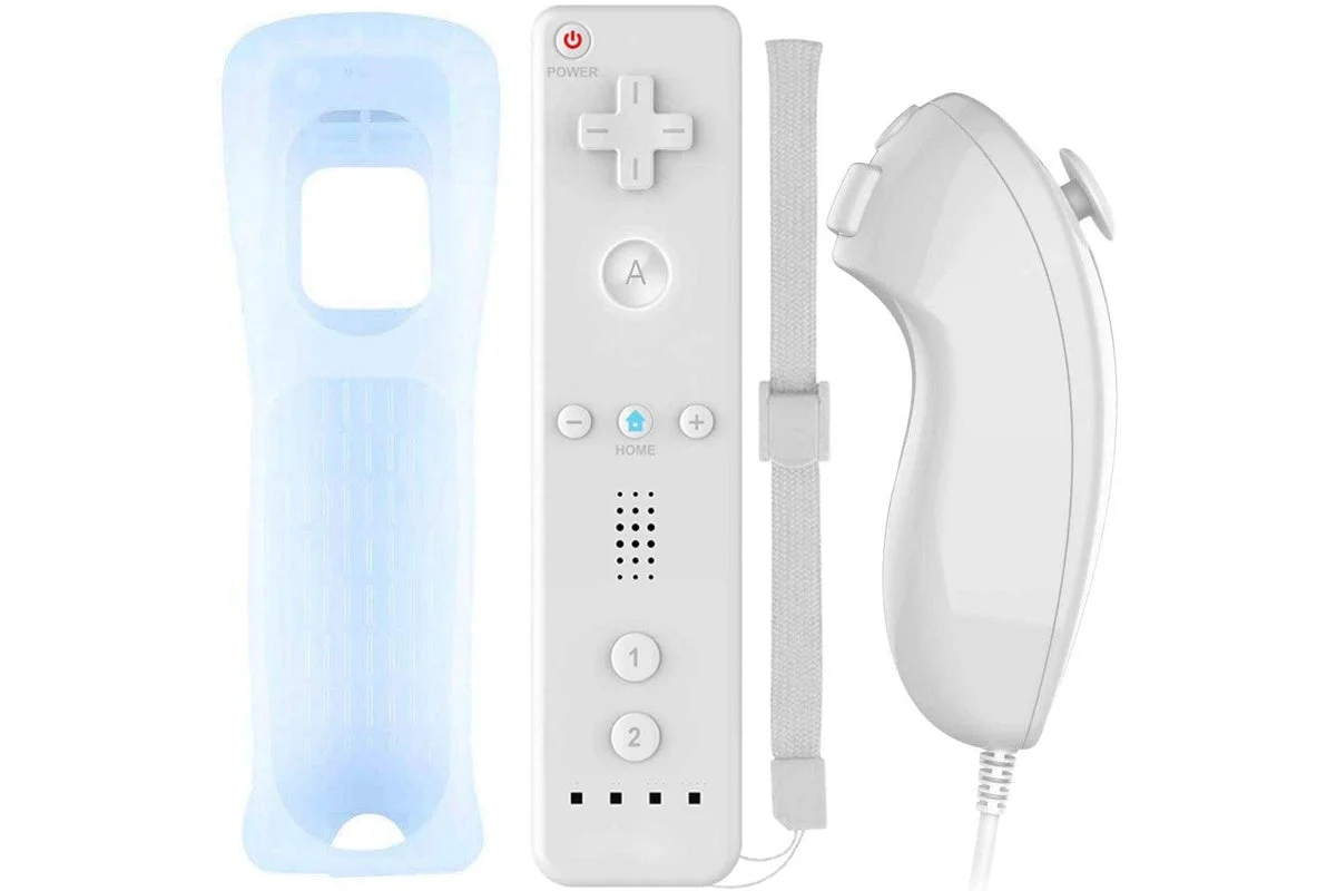 Wii Remote Controller with Nunchuk - Image 3