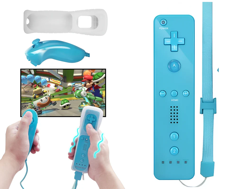 Wii Remote Controller with Nunchuk - Image 2