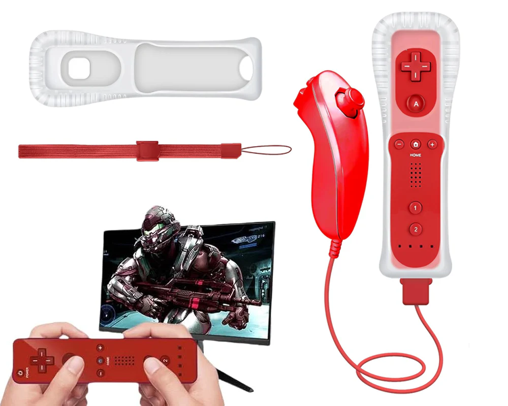 Wii Remote Controller with Nunchuk - Image 10
