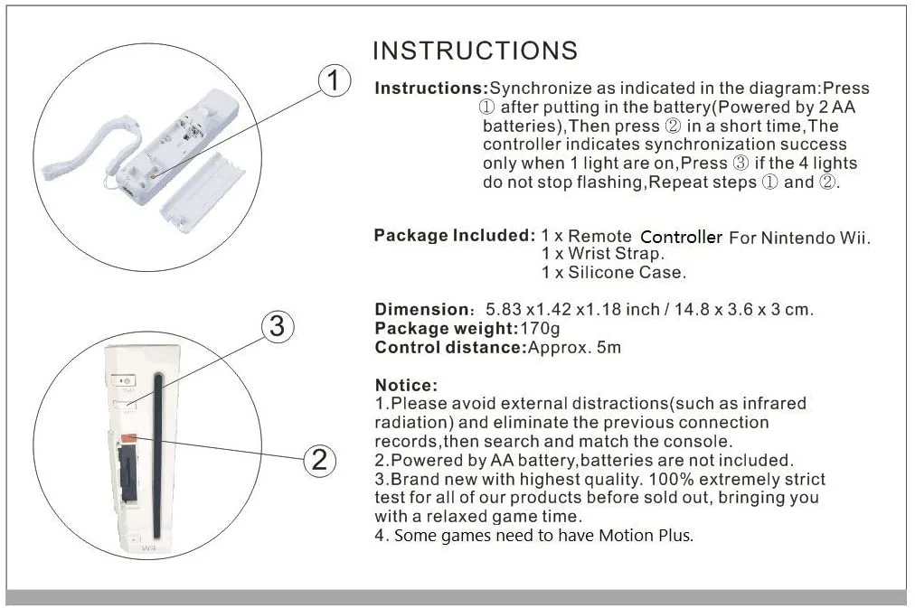 Wii Remote Controller with Nunchuk - Image 8