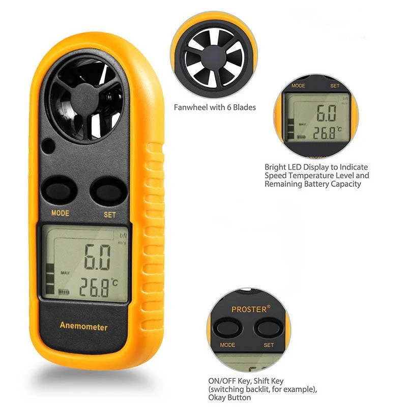 Wind Speed Meter Anemometer - Image 5