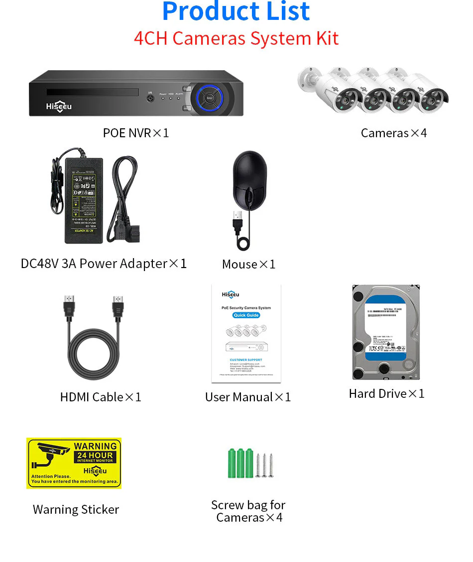 Wireless 3MP Security Camera System - Image 10