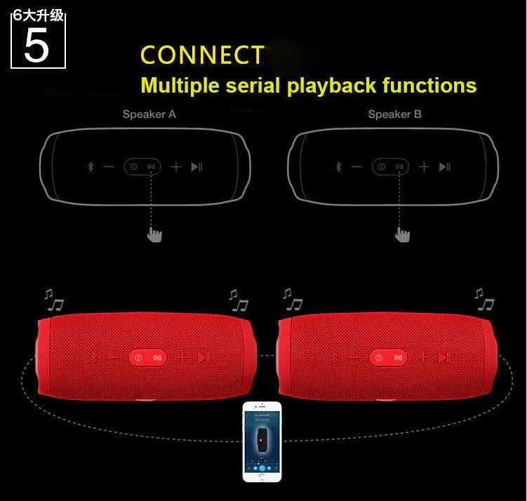 Wireless Bluetooth Speakers with USB AUX  input - Image 6