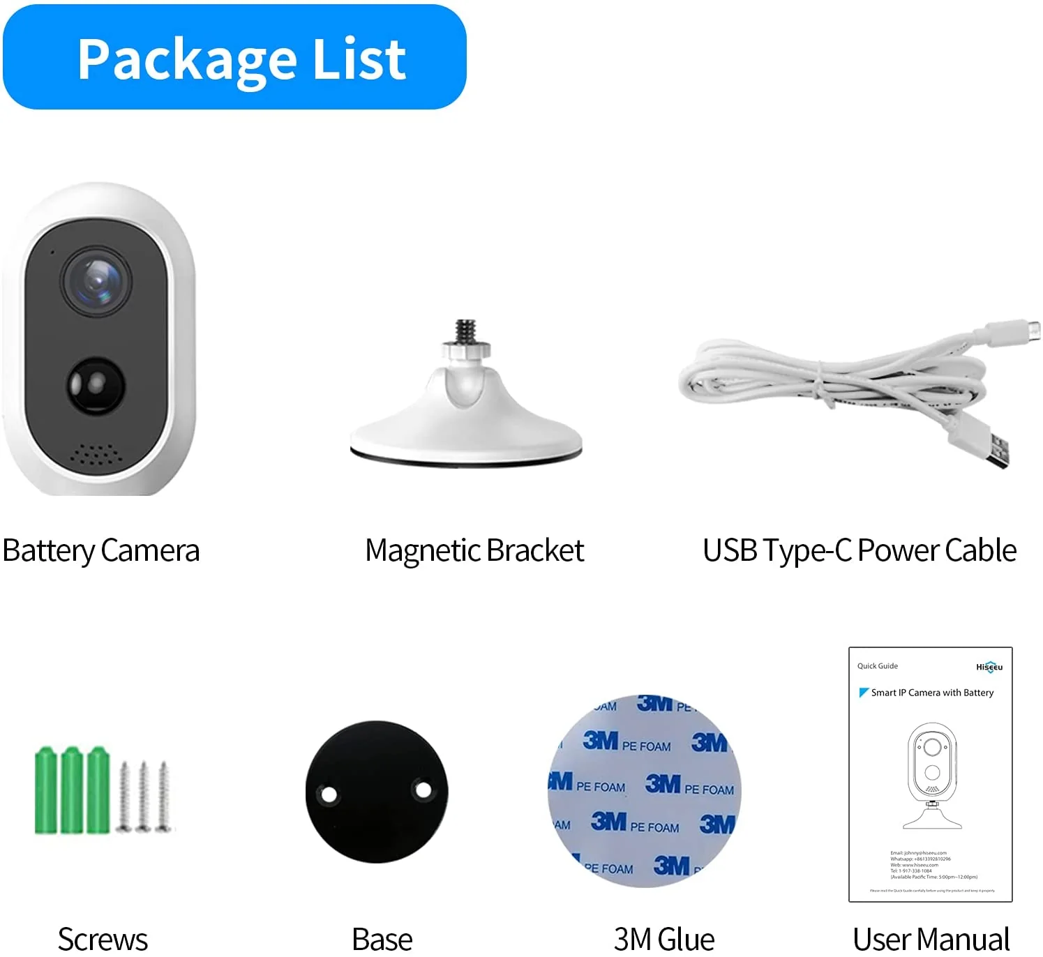 Wireless Camera Battery Operated  Waterproof Security Camera with 32Gb Sd card - Image 6