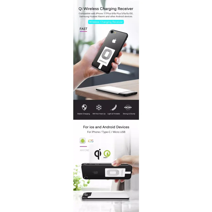 Wireless Charging Receiver - Type C Devices - Image 8