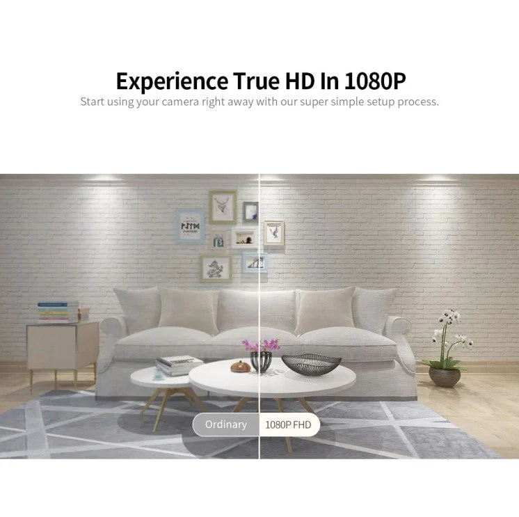 1080P AI Smart WiFi Security Camera – Motion Tracking & Two-Way Audio - Image 5