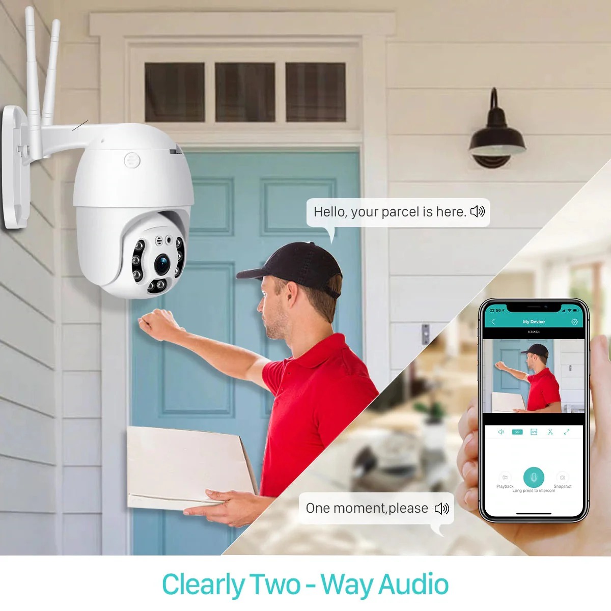 Wireless Security Camera PTZ - Image 12