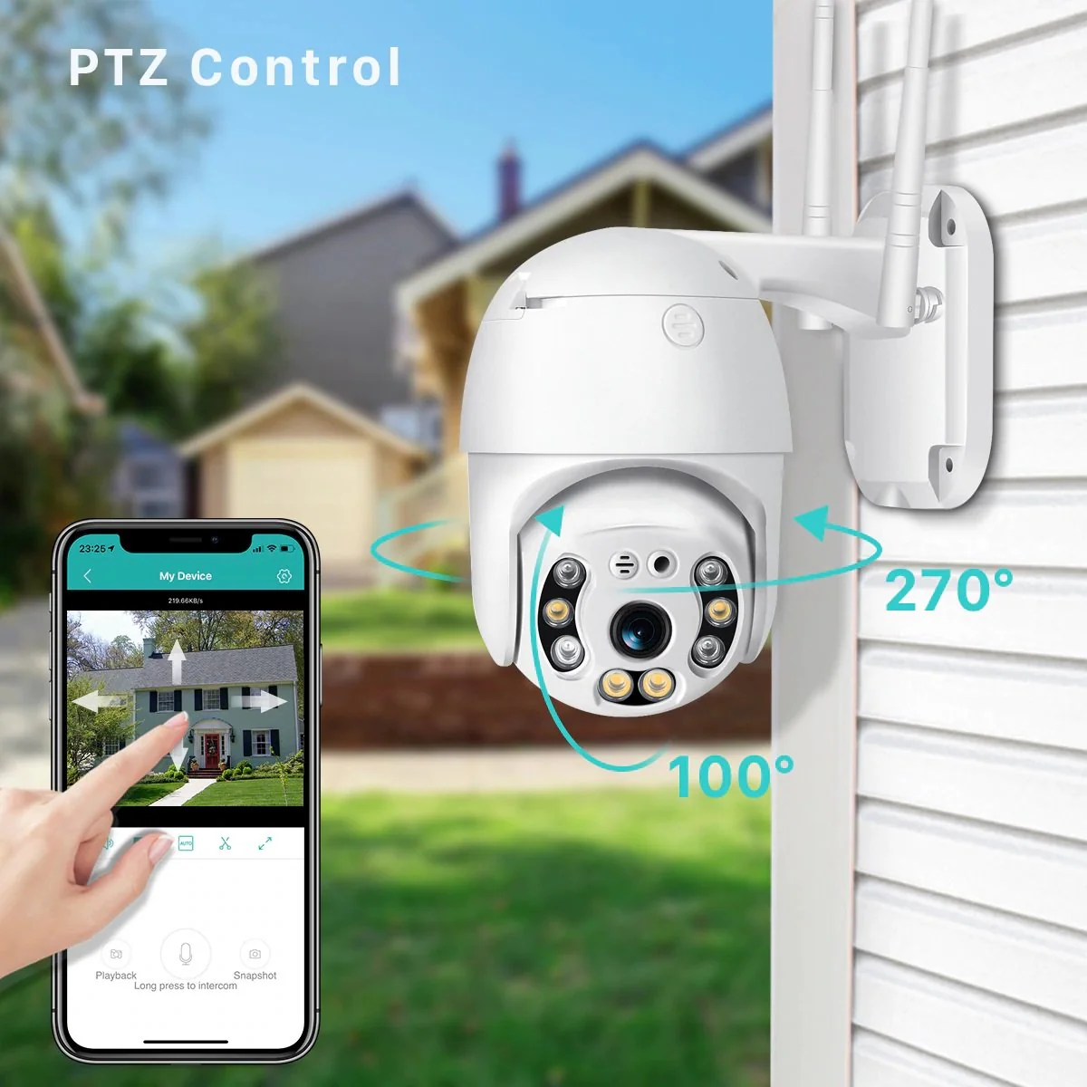 Wireless Security Camera PTZ - Image 4