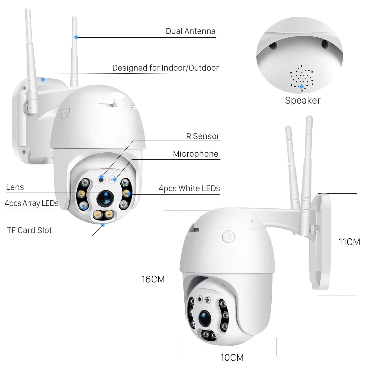 Wireless Security Camera PTZ - Image 5