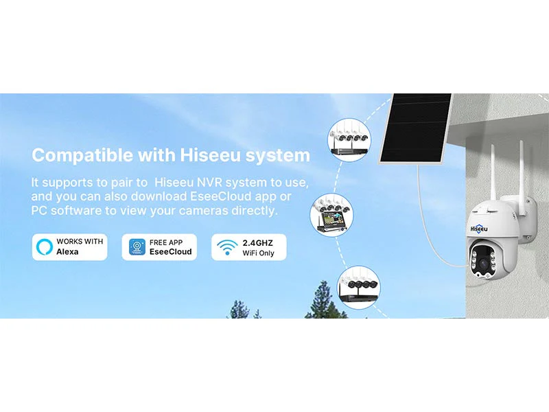 Wireless Security Camera Solar camera - Image 3