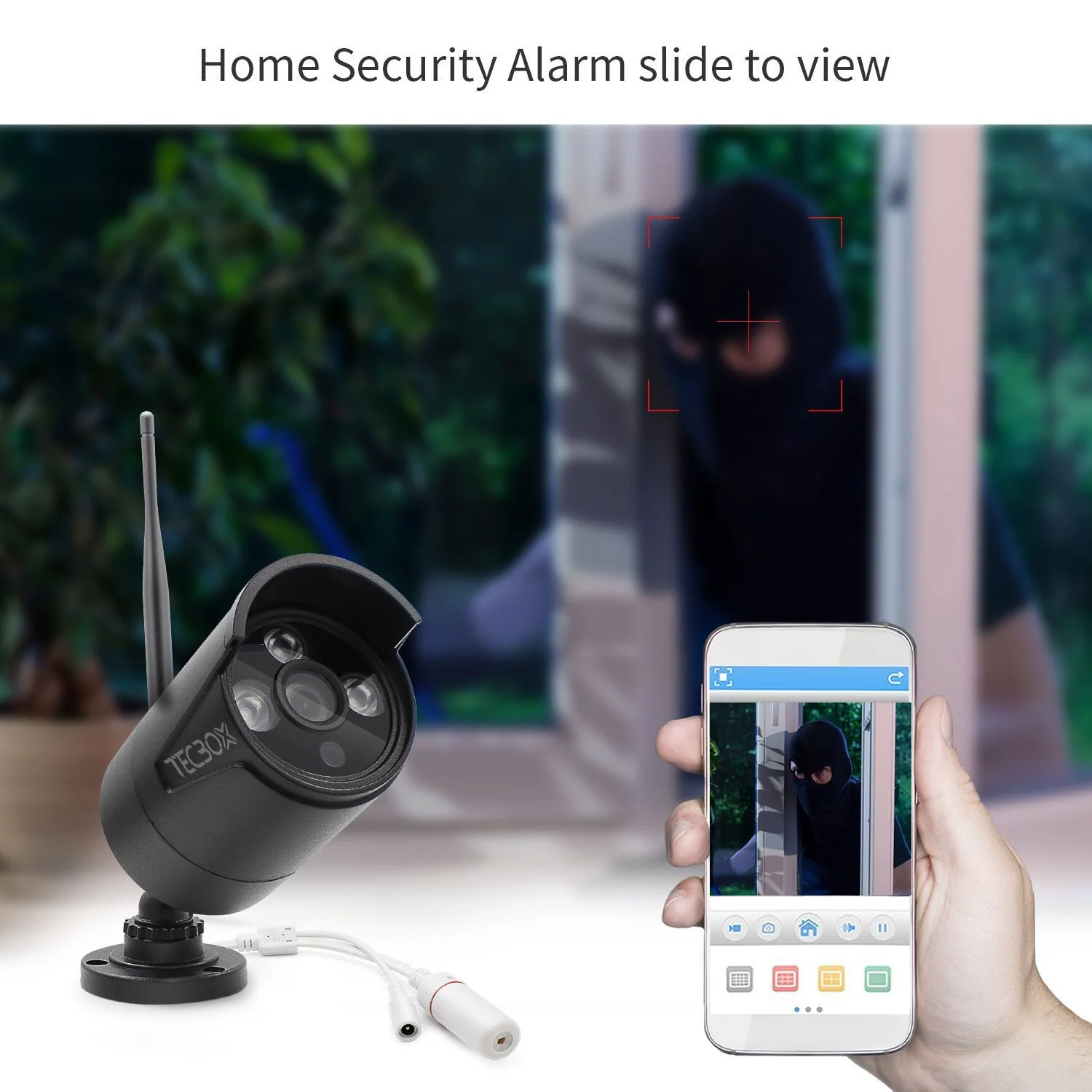 Wireless Security Camera System 4 Cameras - Image 6
