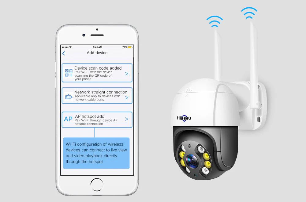 3MP PTZ Outdoor Security Camera with 32Gb SD Card - Image 5