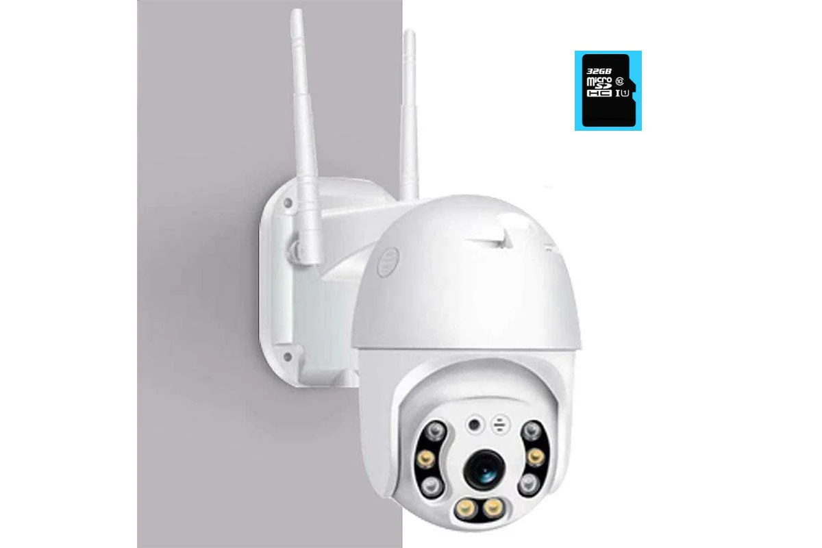 Wireless Security Camera with Indoor/Outdoor Night Vision - Image 2
